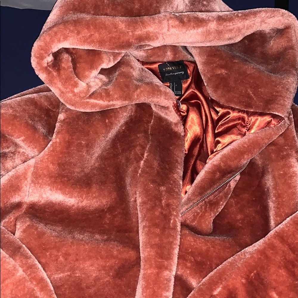 Pink fluffy coat